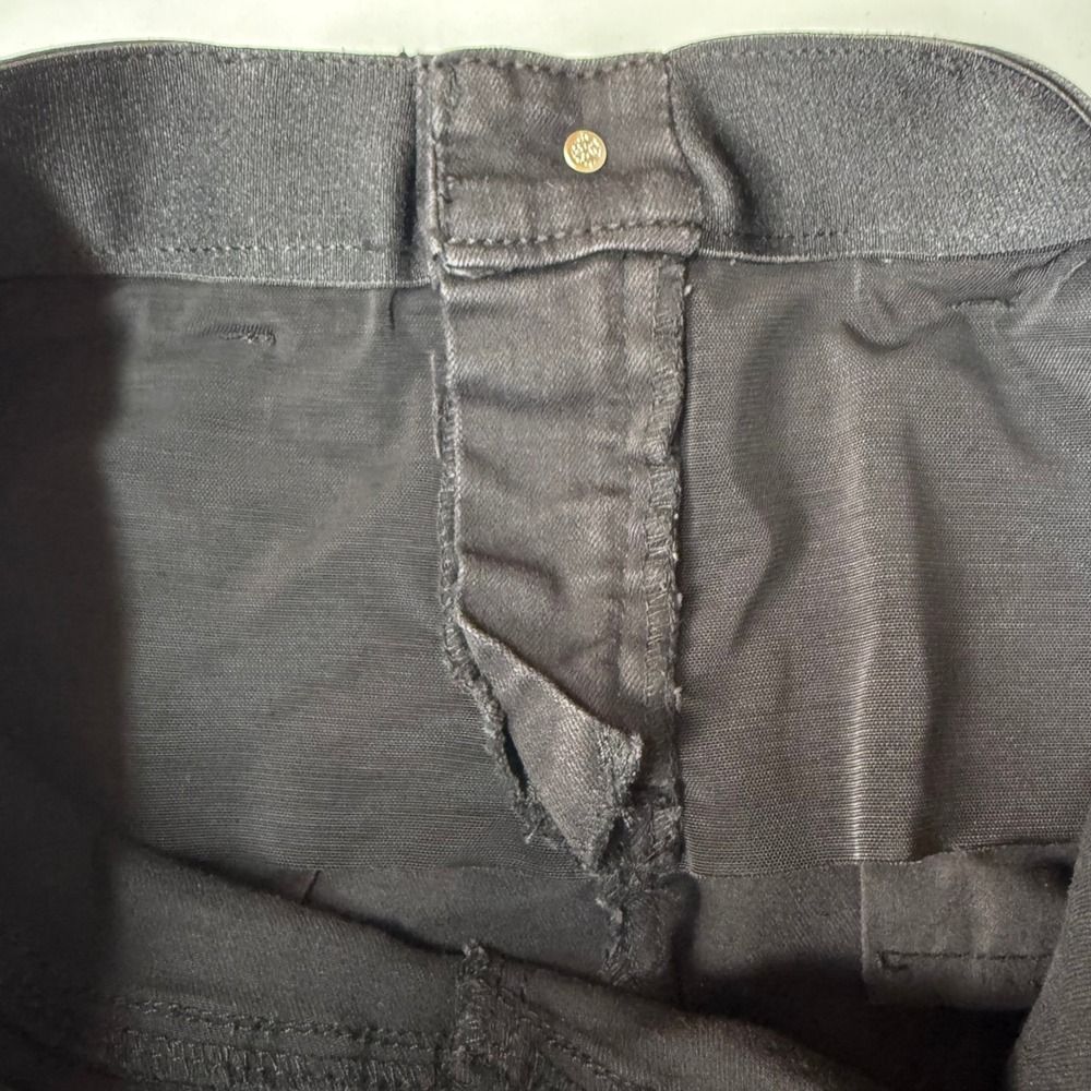 Democracy Jeans Womens 8 Black Bootcut Stretch Ab Solution Tummy Control 32x33 - Picture 6 of 16